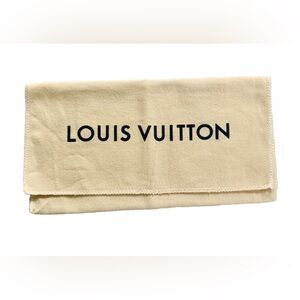 Louis Vuitton wallet flap envelope Dust Bag